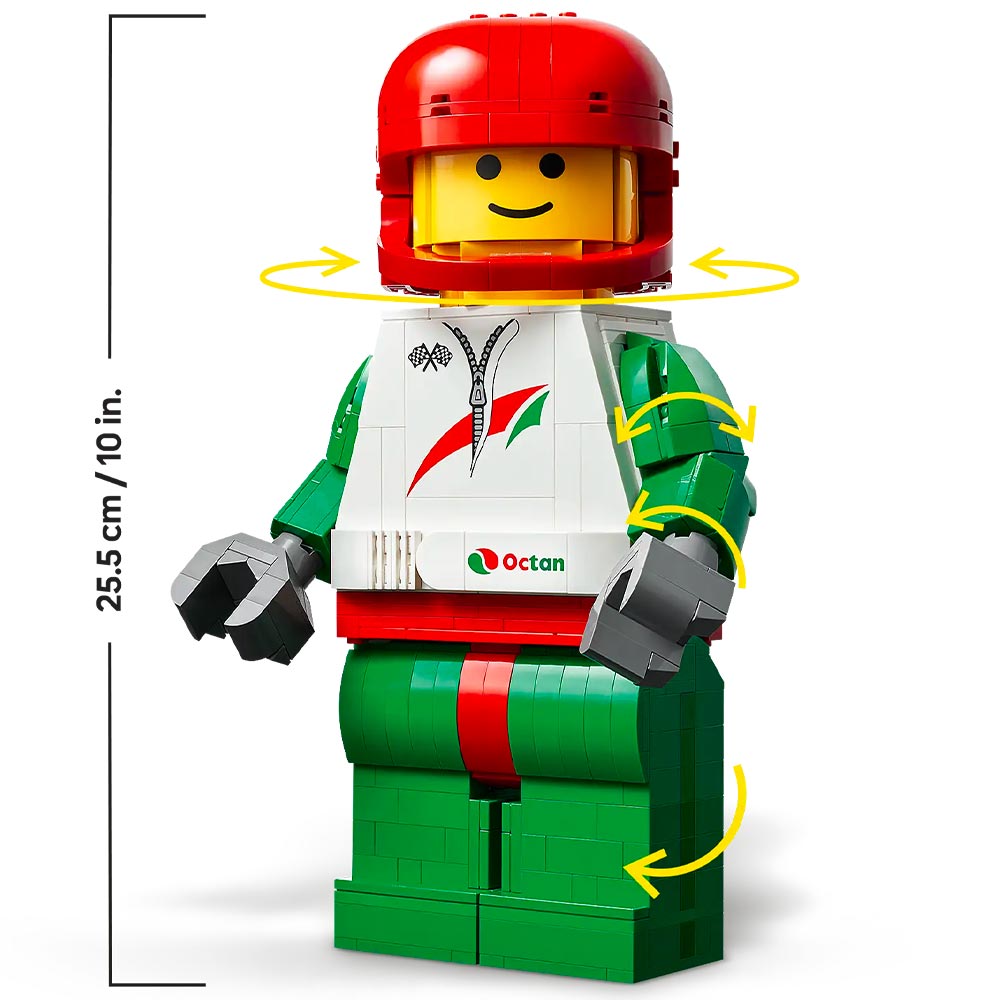 Scaled-Up Racing Driver Minifigure - LEGO® Exclusive 40819