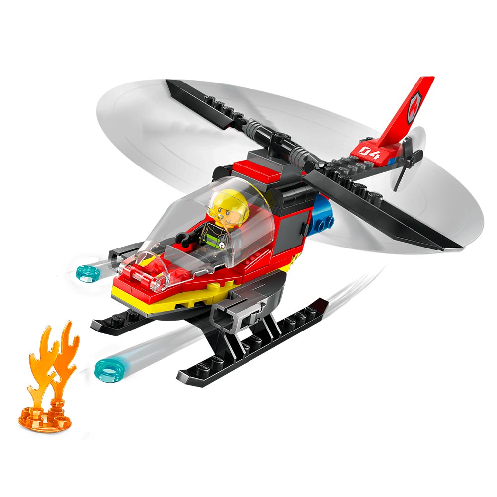 Fire Rescue Helicopter - LEGO® City 60411