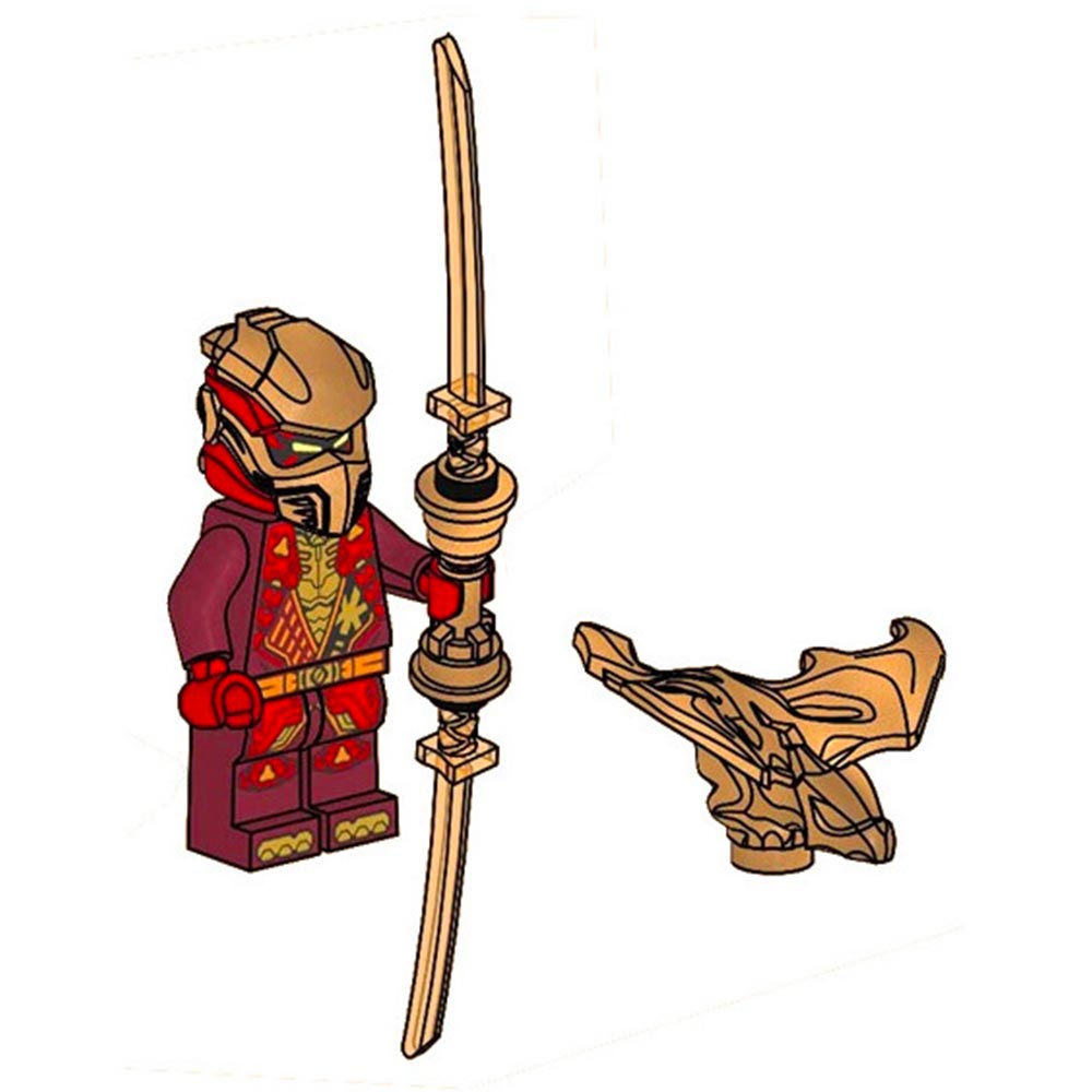 Kai with Golden Dragon - LEGO® Ninjago 892507