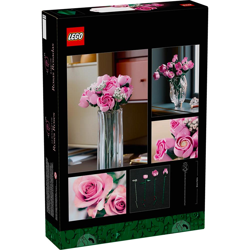 Bouquet of Pink Roses - LEGO® Botanicals 10374