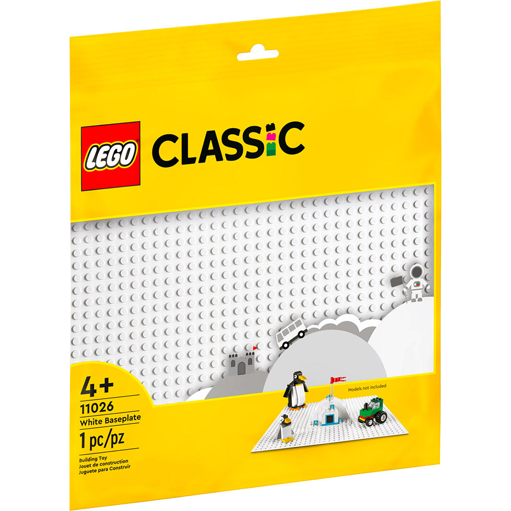 White Baseplate - LEGO® Classic 11026