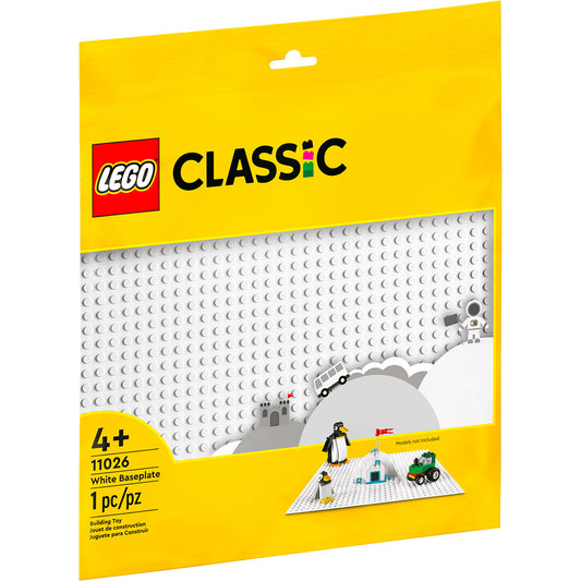 White Baseplate - LEGO® Classic 11026