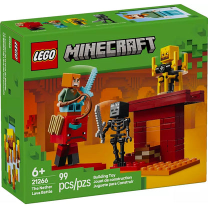 The Nether Lava Battle - LEGO® Minecraft 21266