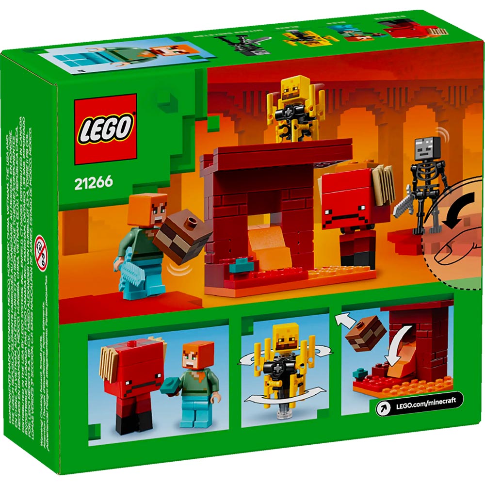 The Nether Lava Battle - LEGO® Minecraft 21266
