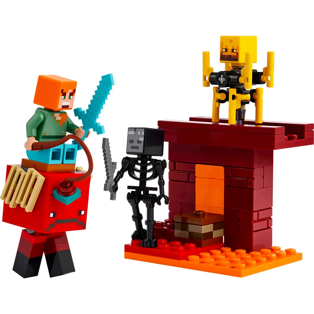 The Nether Lava Battle - LEGO® Minecraft 21266