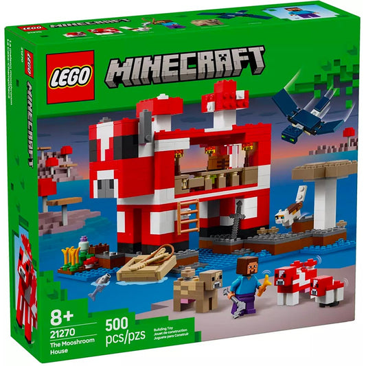 The Mooshroom house - LEGO® Minecraft 21270