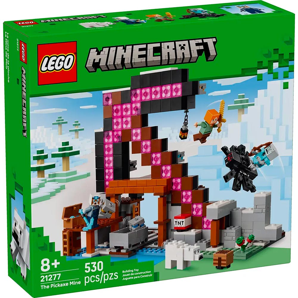 The Pickaxe Mine - LEGO® Minecraft 21277