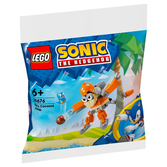 Kikis's Coconut Attack - LEGO® Sonic the Hedgehog 30676