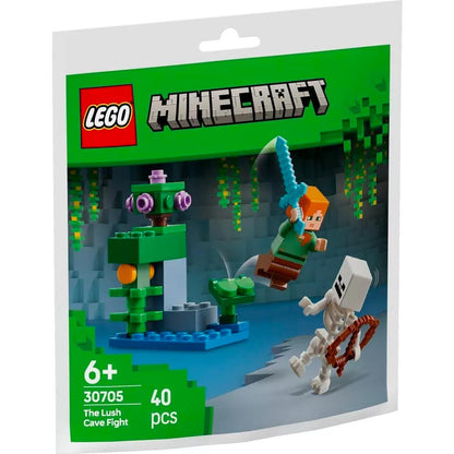 The Lush Cave Attack - LEGO® Minecraft 30705