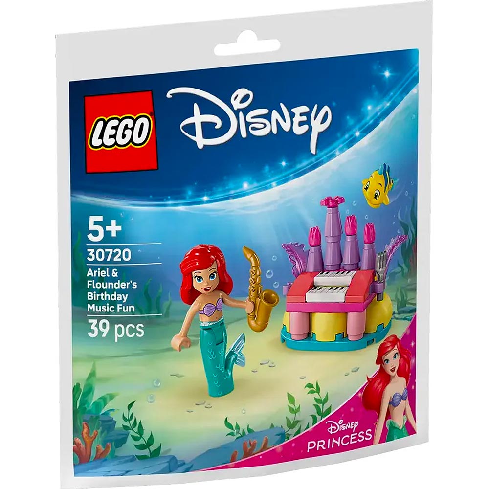 Ariel & Flounder's Birthday Music Fun - LEGO® Disney 30720
