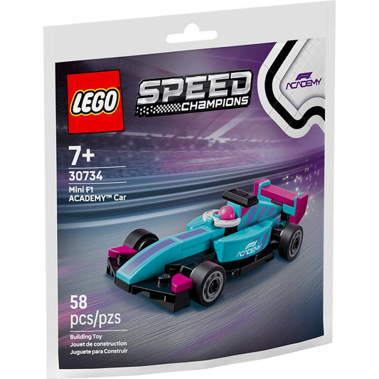 Mini F1 ACADEMY Car - LEGO® Speed Champions 30734
