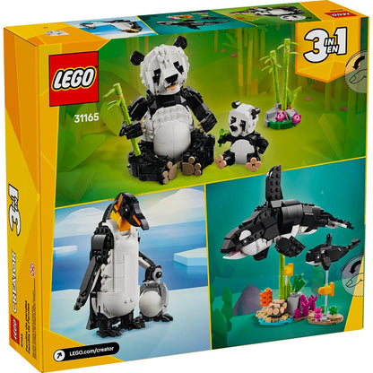 Wild Animals : Panda Family - LEGO® Creator 3-in-1 31165