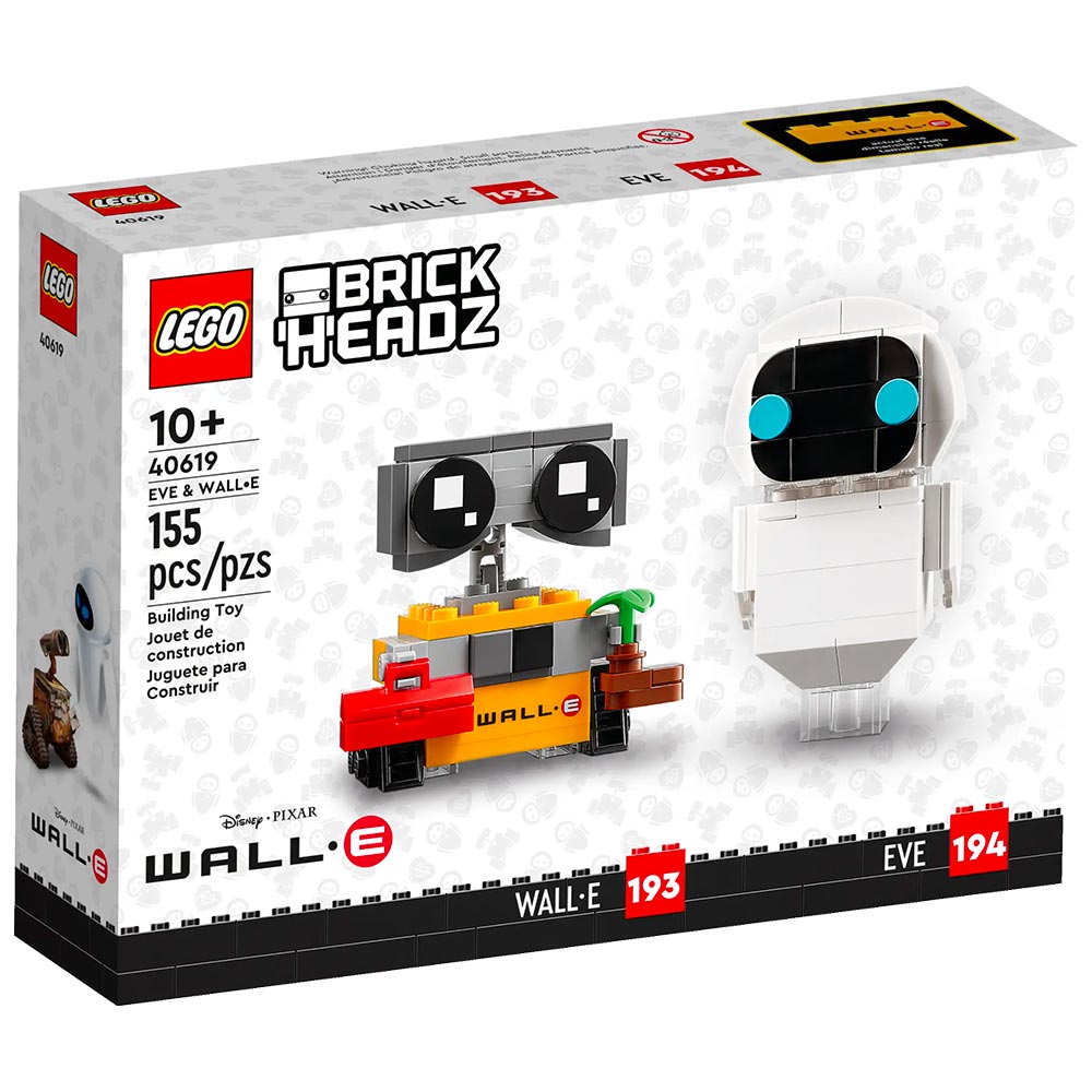 EVE & WALL-E - LEGO® BrickHeadz 40619