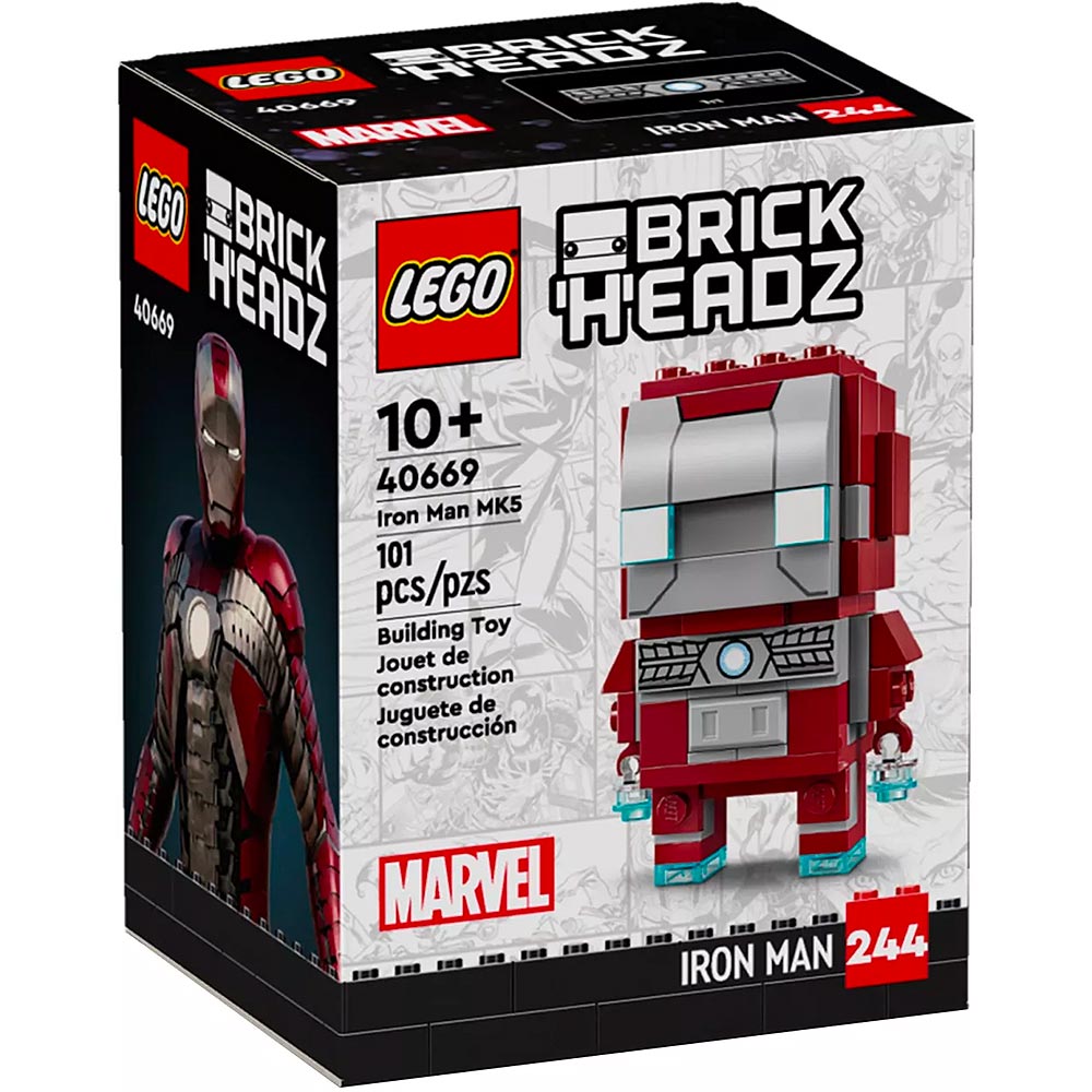 Iron Man MK5 - LEGO® BrickHeadz 40669