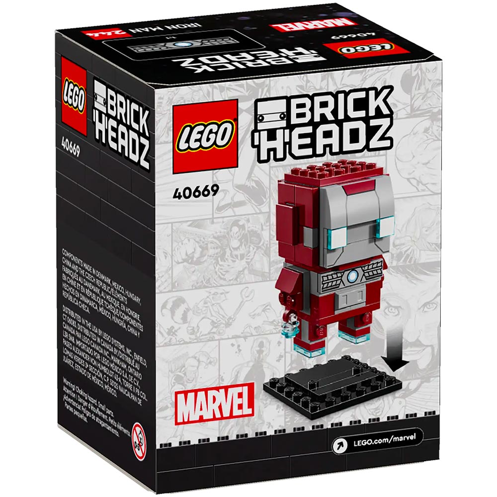Iron Man MK5 - LEGO® BrickHeadz 40669