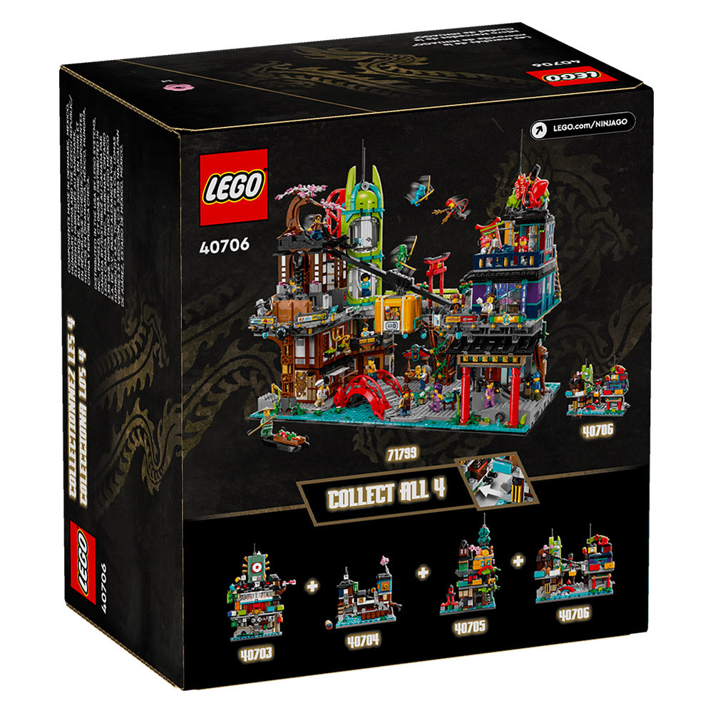 Micro NINJAGO® City Markets - LEGO® Ninjago 40706