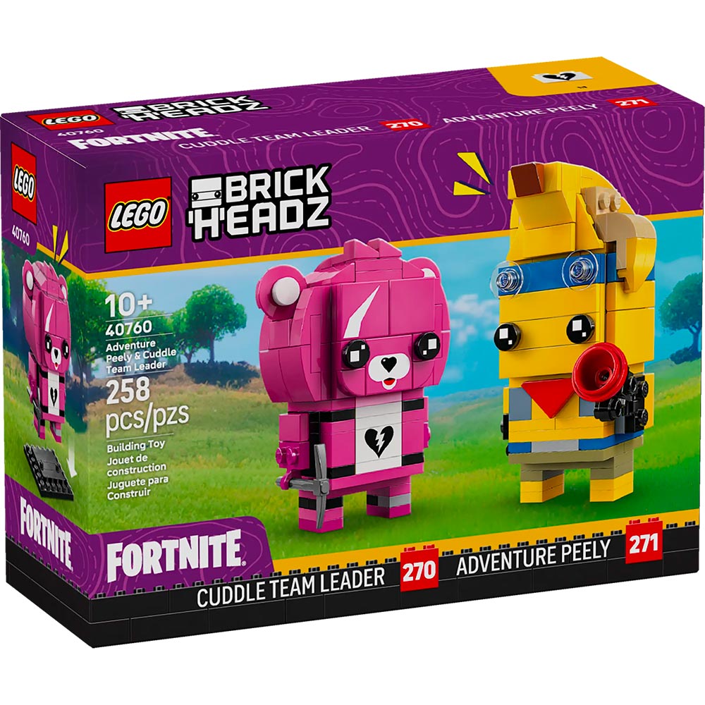 Adventure Peely & Cuddle Team Leader - LEGO® BrickHeadz 40760