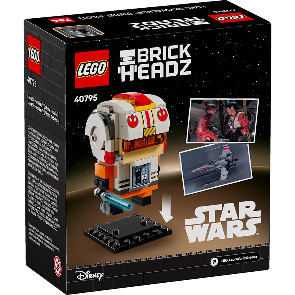 Luke Skywalker (Rebel Pilot) - LEGO® BrickHeadz 40795