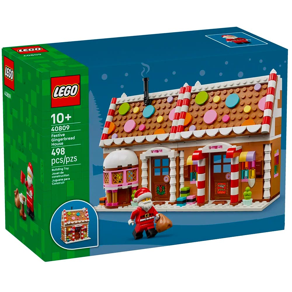 Festive Gingerbread House - LEGO® Seasonal 40809