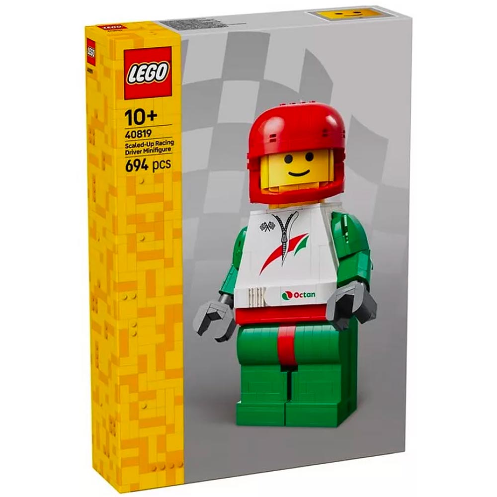 Scaled-Up Racing Driver Minifigure - LEGO® Exclusive 40819
