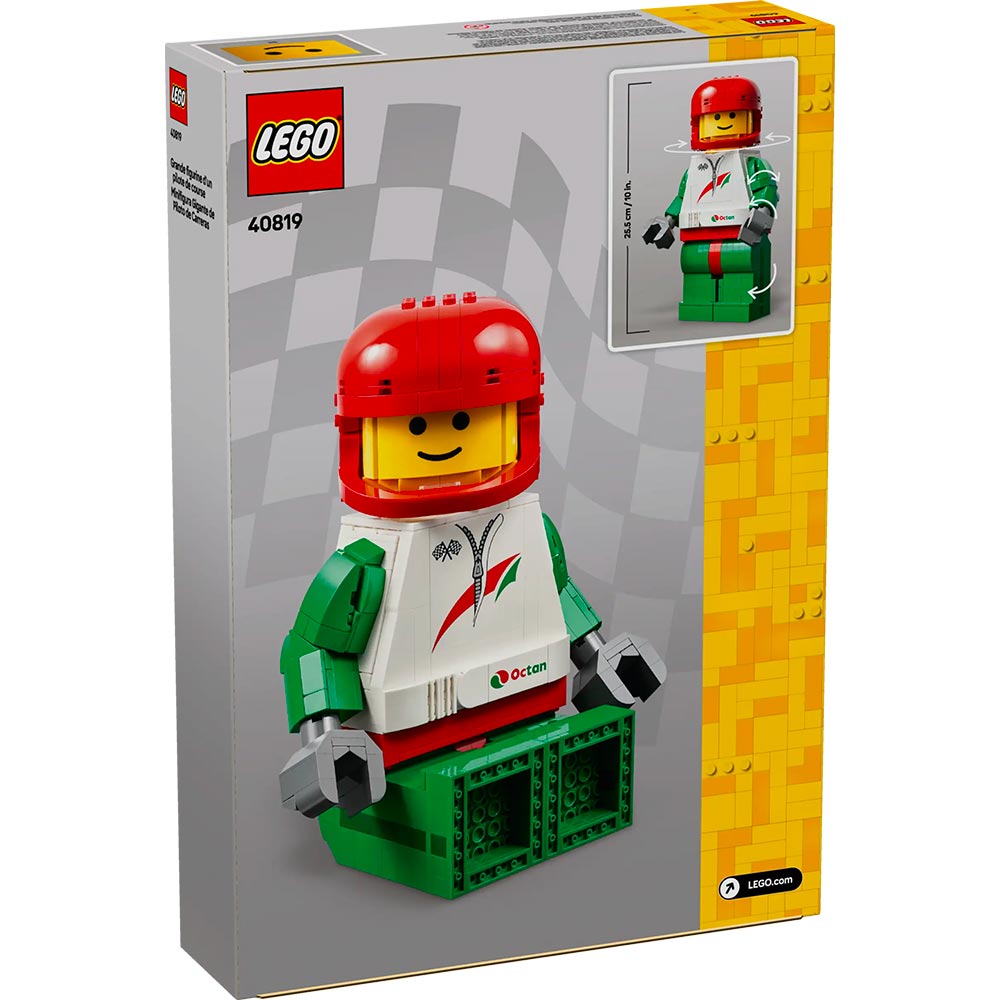 Scaled-Up Racing Driver Minifigure - LEGO® Exclusive 40819