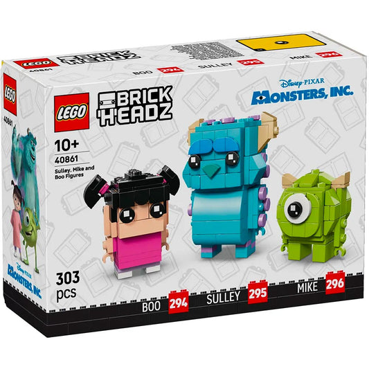 Sulley, Mike and Boo Figures - LEGO® BrickHeadz 40861
