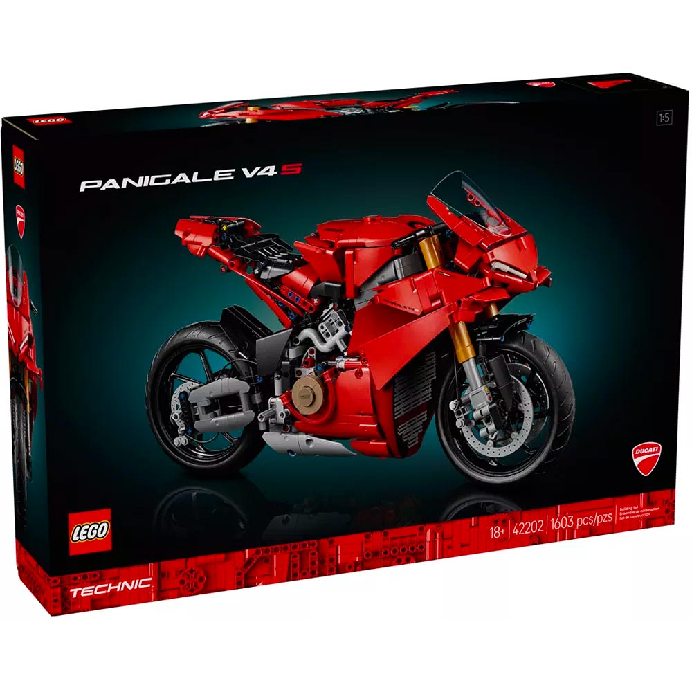 Ducati Panigale V4 S Motorcycle - LEGO® Technic 42202