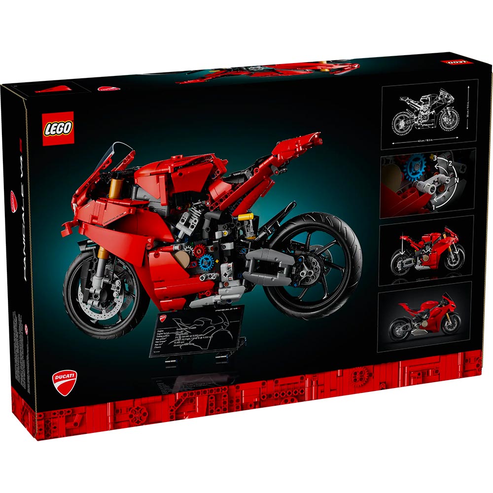 Ducati Panigale V4 S Motorcycle - LEGO® Technic 42202