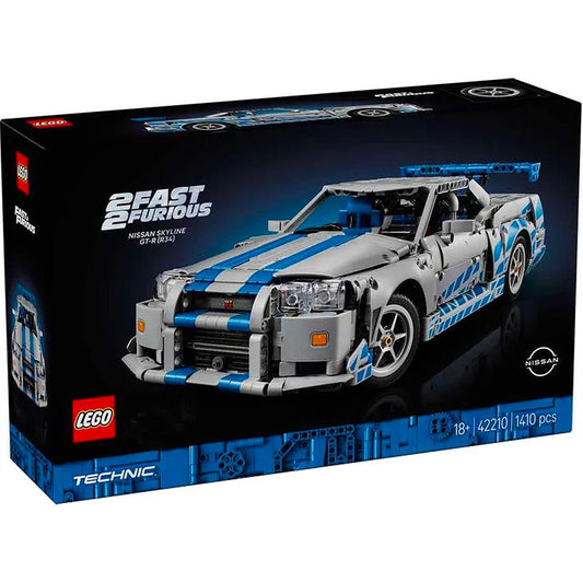 2 Fast 2 Furious Nissan Skyline GT-R (R34) - LEGO® Technic 42210