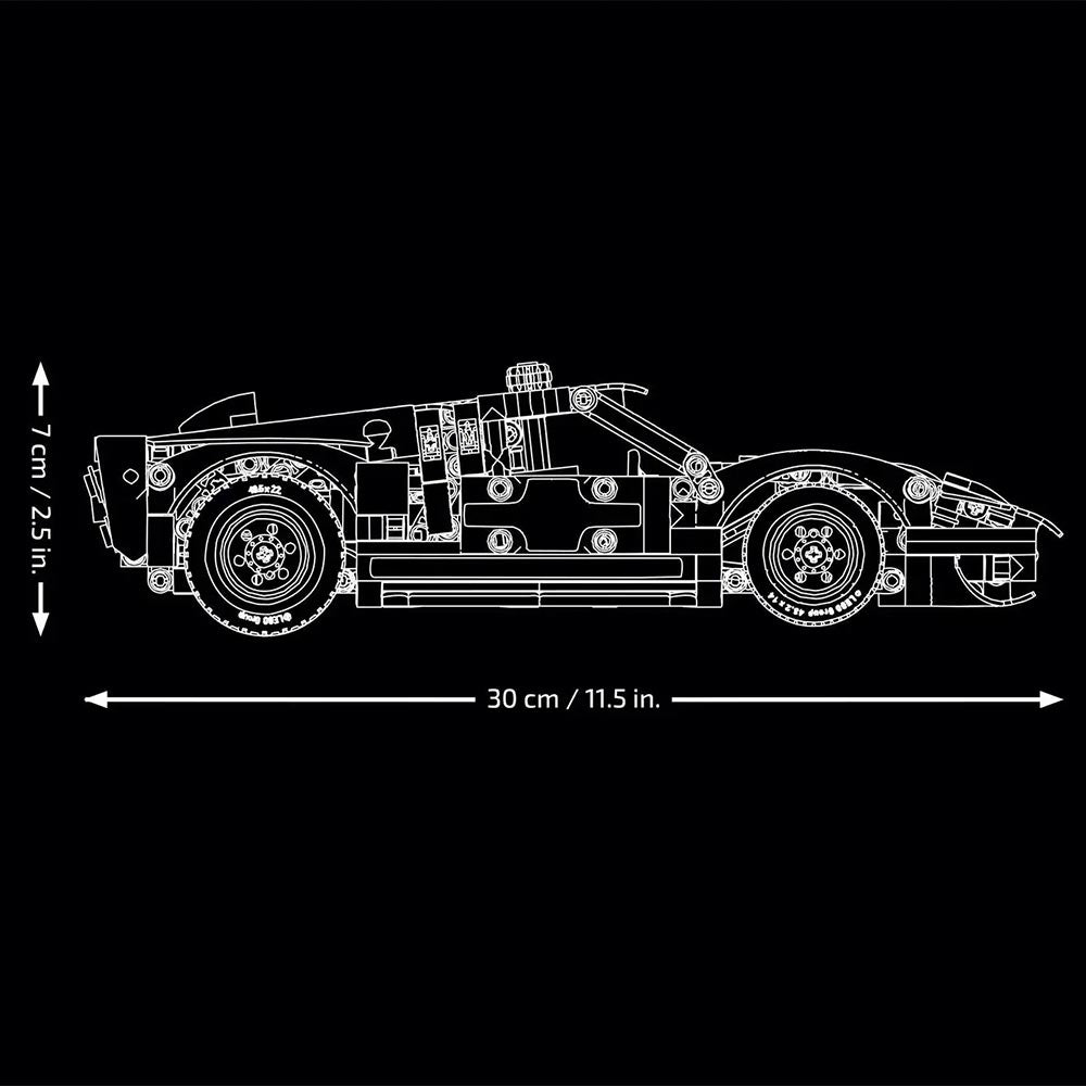 1966 Ford GT40 MKII Race Car - LEGO® Technic 42223