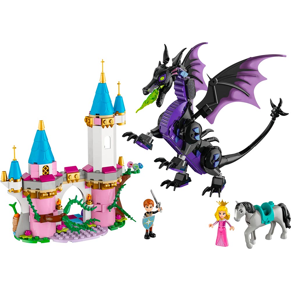 Maleficent’s Dragon Form and Aurora's Castle - LEGO® Disney 43240