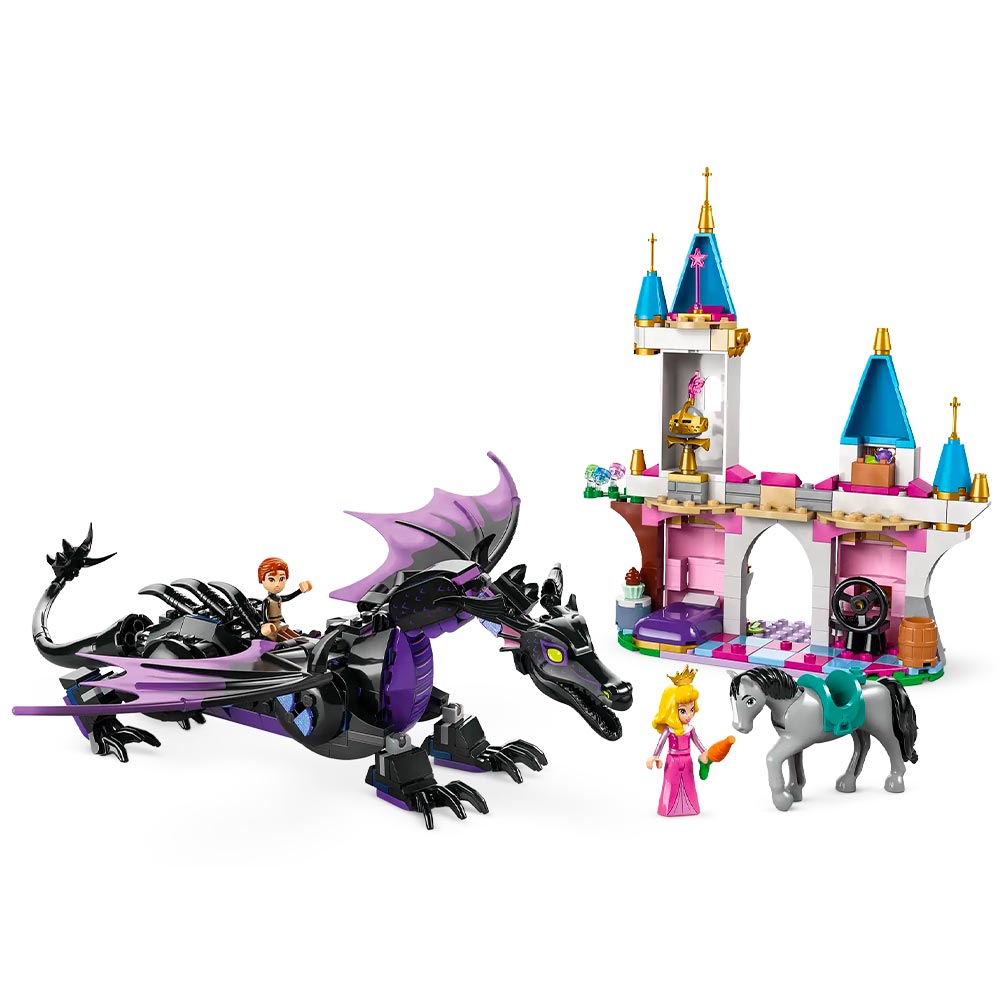 Maleficent’s Dragon Form and Aurora's Castle - LEGO® Disney 43240