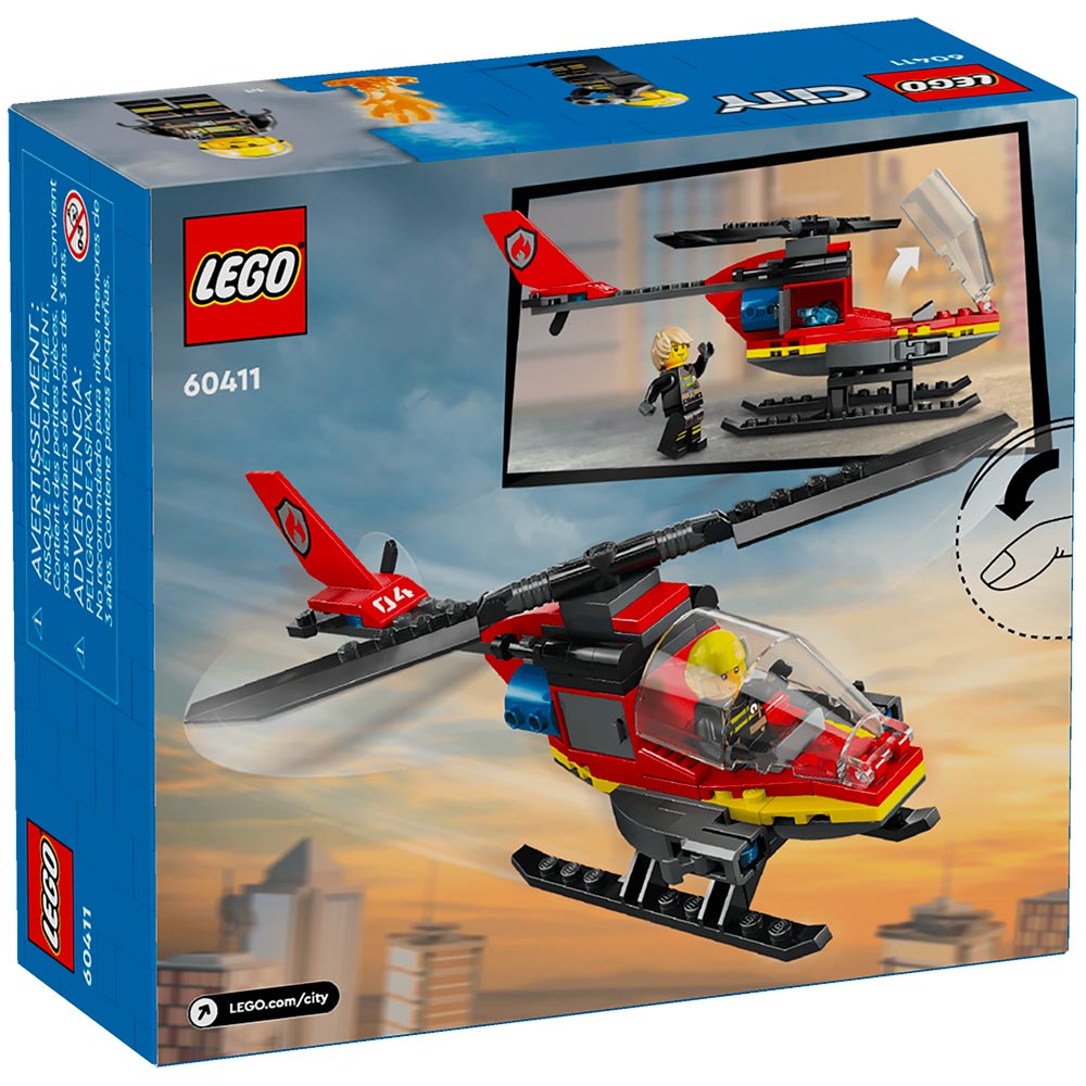 Fire Rescue Helicopter - LEGO® City 60411