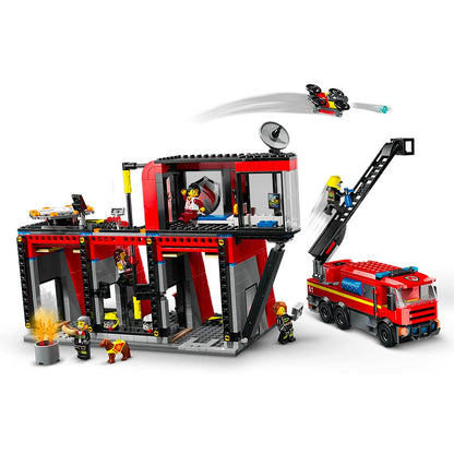 Fire Station with Fire Engine - LEGO® City 60414