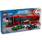 F1 Truck with RB20 & AMR24 F1 Cars - LEGO® City 60445