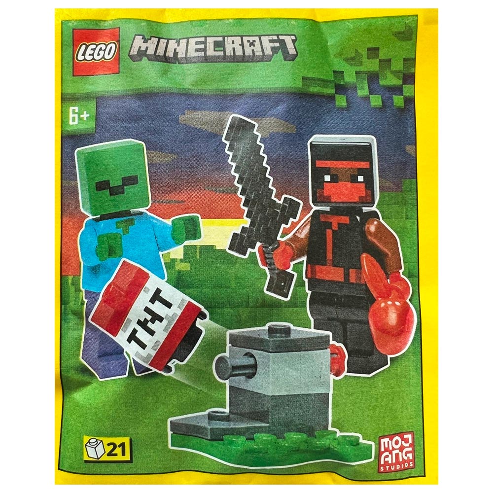Ninja, Zombie and TNT Launcher - LEGO® Minecraft 662304