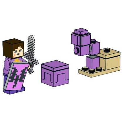 End Warrior and Shulker - LEGO® Minecraft 662413