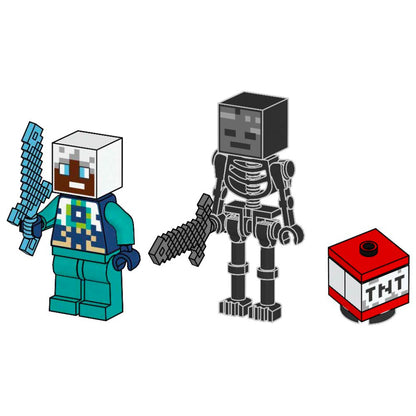 Wither Skeleton and Ender Explorer with TNT - LEGO® Minecraft 662506