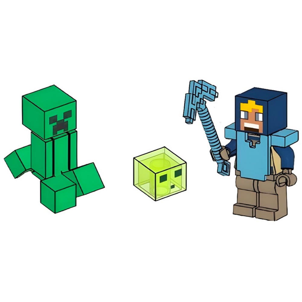 Hero with Slime and Creeper - LEGO® Minecraft 662508
