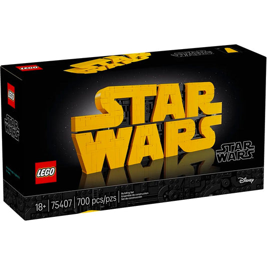 Brick-Built Star Wars Logo - LEGO® Star Wars 75407
