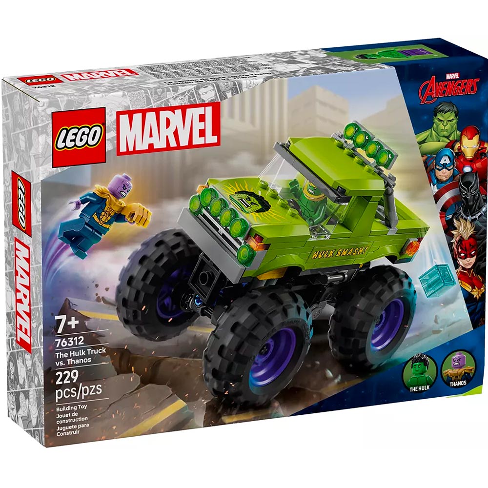 The Hulk Truck vs. Thanos - LEGO® Marvel 76312