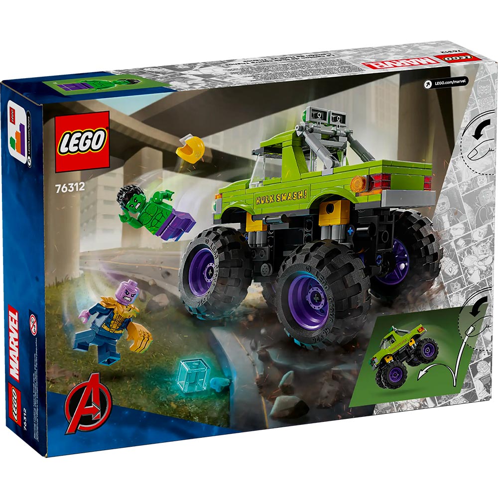 The Hulk Truck vs. Thanos - LEGO® Marvel 76312