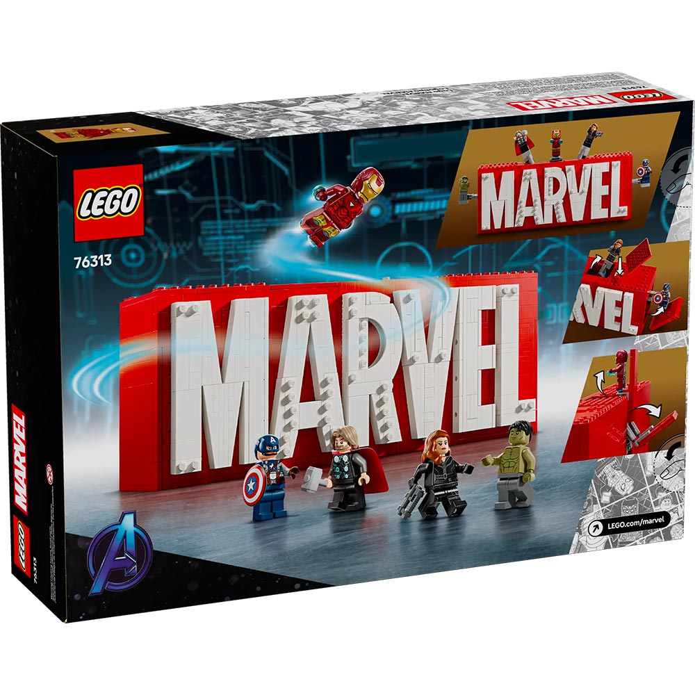 MARVEL Logo - LEGO® Marvel 76313