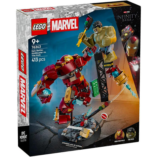 Epic Battle: Hulkbuster vs. The Hulk - LEGO® Marvel 76343