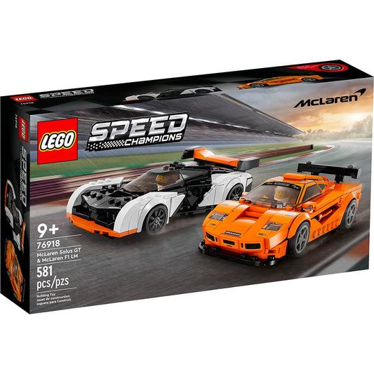 McLaren Solus GT & McLaren F1 LM - LEGO® Speed Champions 76918