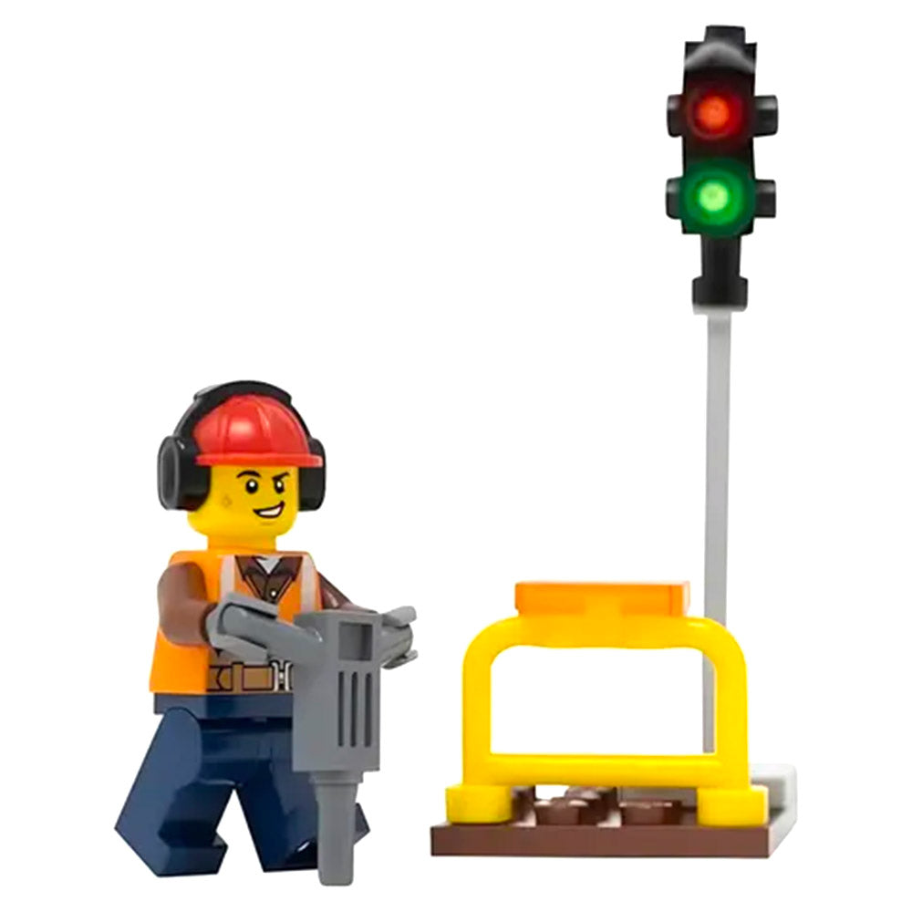 Builder and Traffic Light - LEGO® City 952111