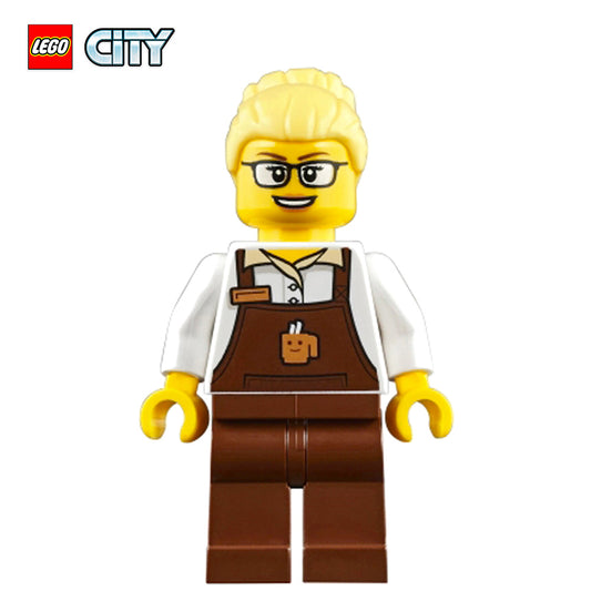 Barista - LEGO® City Minifigure