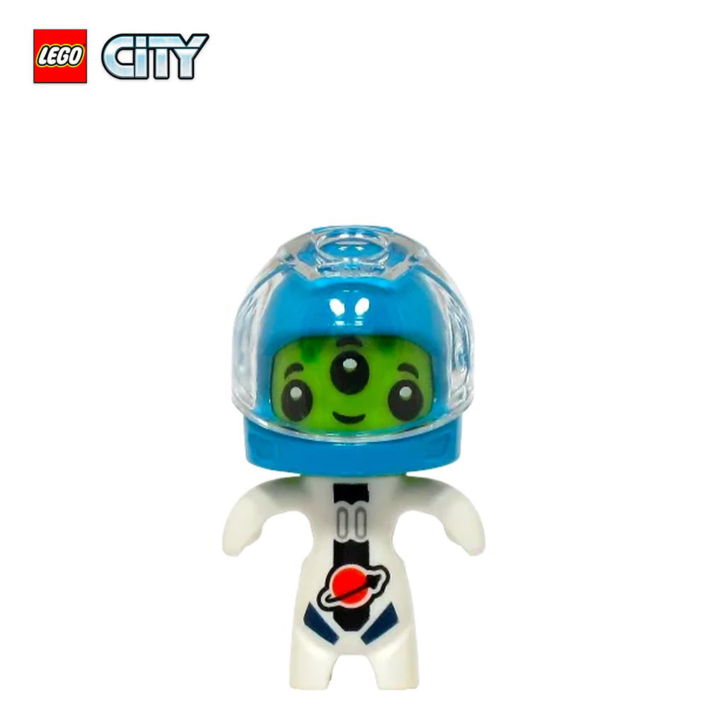 Alien with Spacesuit - LEGO® City Minifigure