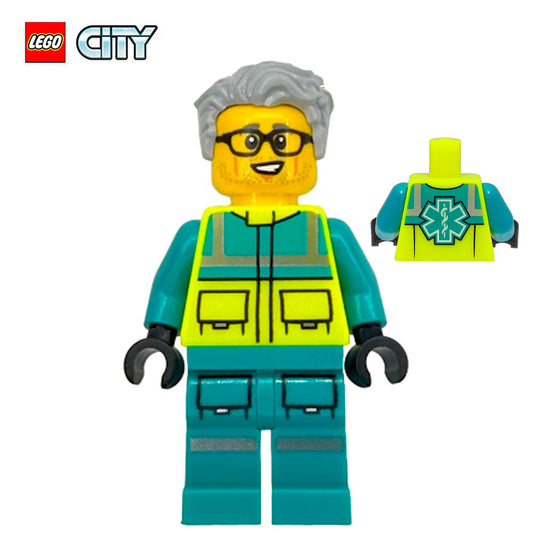 Paramedic - LEGO® City Minifigure
