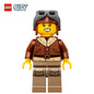 Pilot Woman - LEGO® City Minifigure